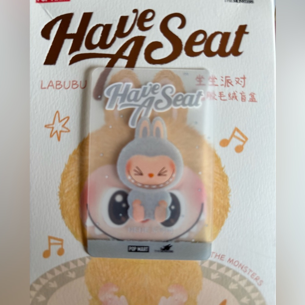 HEHE - Pop Mart Labubu Have a Seat